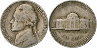 United States 5 Cents Jefferson Nickel, Philadelphia, Copper-nickel -