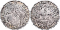 France 5 Francs Cérès, Paris, Silver -