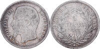 France 1 Franc Paris, Silver -