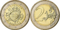 Slovenia 2 Euro €uro 2002-2012, Bi-Metallic -