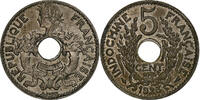French Indo-China 5 Cents FRENCH INDO-CHINA, Paris, Copper-nickel, KM:18 -