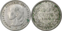 Netherlands 10 Cents Wilhelmina I, Silver, KM:116 -