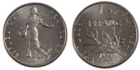 France 1/2 Franc Coin, Semeuse, Nickel, Gadoury:429 -