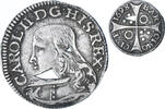 Spain Croat Principauté de Catalogne, Carol II, Barcelona, Silver -