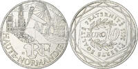France 10 Euro Haute-Normandie, Paris, Silver -