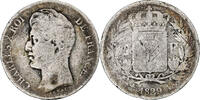 France 1 Franc Charles X, Paris, Silver, Gadoury:450 -