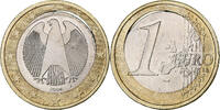 Germany Euro error double punched center hole, Bi-Metallic -