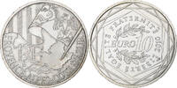 France 10 Euro Provence-Alpes-Côte d'Azur, MDP, Silver -