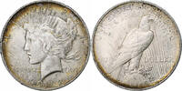 United States Dollar Peace, Philadelphia, Silver -