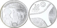 France 10 Euro Egypte, Temple d'Abou-Simbel, Proof, MDP, Silver -
