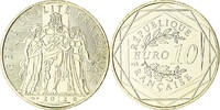 France 10 Euro Hercule, BU, MDP, Silver -