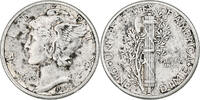 United States Dime Mercury, Philadelphia, Silver -