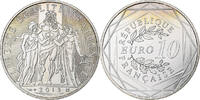 France 10 Euro Hercule, MDP, Silver -