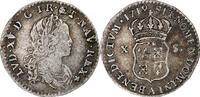 France 12 Sols, 1/10 ECU Louis XV, Paris, Silver, Gadoury:287 -