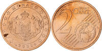2 Euro Cent 2001 Paris Frankreich Rainier III, Paris, Copper Plated Steel, UNZ+ UNZ+