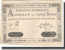 France 5 Livres 1791-11-01, KM:A50, Lafaurie:145 -