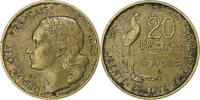 France 20 Francs Guiraud, Beaumont - Le Roger, Cupro-Aluminium -