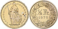 Switzerland 1/2 Franc Helvetia, Bern, Proof, Copper-nickel -