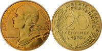 France 20 Centimes Marianne, MDP, FDC.BU, Aluminum-Bronze -