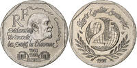 France 2 Francs Droits de l'Homme, Paris, Nickel, Gadoury:551 -