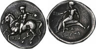 Nomos Calabria, Tarentum, Silver, SNG-ANS:926 -
