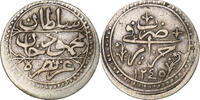 Algeria 1/4 Budju Mahmud II, Silver -