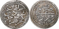 Algeria 1/8 Budju Mahmud II, Silver -