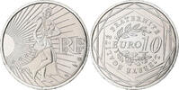 France 10 Euro Semeuse, MDP, Silver -