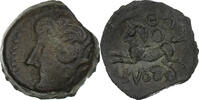 Bronze ABVDOS ca. 80-50 BC  Bituriges Cubi, Bronze, SS+, Delestrée:3470 SS+