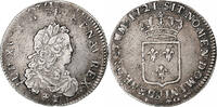 France 1/3 écu de France Louis XV, Rennes, Silver -