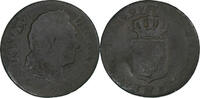 France 1/2 Sol Louis XV, Lille, Copper, Gadoury:275 -