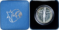 France 100 Francs Basketball, Lancer Franc, MDP, Proof, Silver -