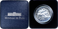 France 100 Francs-15 Ecus Jeux Méditerranéens, MDP, Silver -