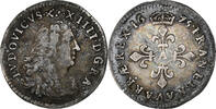 France 4 Sols des Traitants Louis XIV, Paris, Silver -