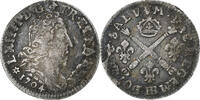 France 5 Sols aux insignes Louis XIV, Strasbourg, Silver -