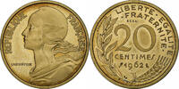 France 20 Centimes Marianne, MDP, ESSAI, Copper-nickel Aluminium -