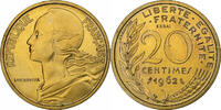 France 20 Centimes Marianne, MDP, ESSAI, Copper-nickel Aluminium -