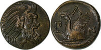 Æ Cimmerian Bosporos, Pantikapaion, Bronze, HGC:7-113 -