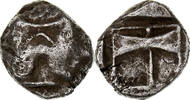 Obol Troas, Tenedos, Silver, HGC:6-381 -