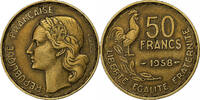 France 50 Francs Guiraud, Paris, Cupro-Aluminium -