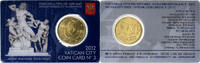 Vatican 50 Euro Cent Benedict XVI, Coin card n°3, Rome, Nordic gold -