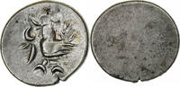 2 Pe, 1/2 Fuang ND (1847-1860) Kambodscha Norodom I, Silber, VZ VZ