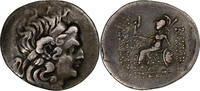 Tetradrachm ca. 80-75 BC Byzantium  Thrace, Lysimachos, Byzantium, Silber, S+, HGC:3-1404 S+