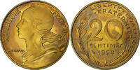 France 20 Centimes Marianne, MDP, Proof, Aluminum-Bronze -