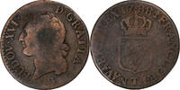 France 1/2 Sol Louis XVI, Nantes, Copper, Gadoury:349 -
