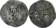 France Blanc Guénar Charles VI, Rouen, Billon -