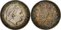 Netherlands Gulden Juliana, Utrecht, Silver, KM:184 -