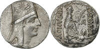 Tetradrachm ca. 80-68 BC Tigranocerta Armenia, Tigranes II, Tigranocerta, Silver AU(50-53)