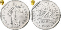 France 2 Francs Semeuse, Paris, Nickel, PCGS, Gadoury:547 -