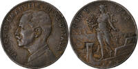 Italy 5 Centesimi Vittorio Emanuele III, Rome, Copper, KM:42 -